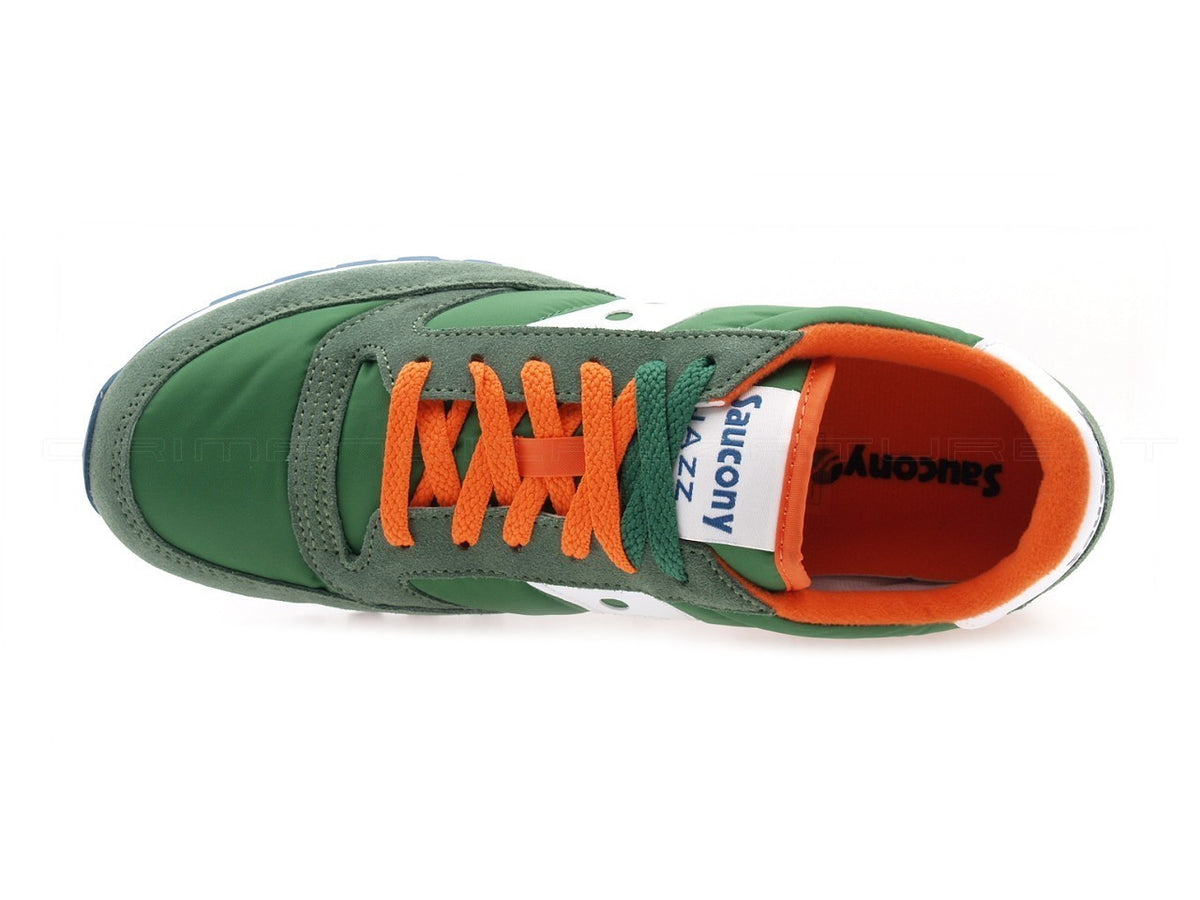 Saucony jazz verde arancione on sale