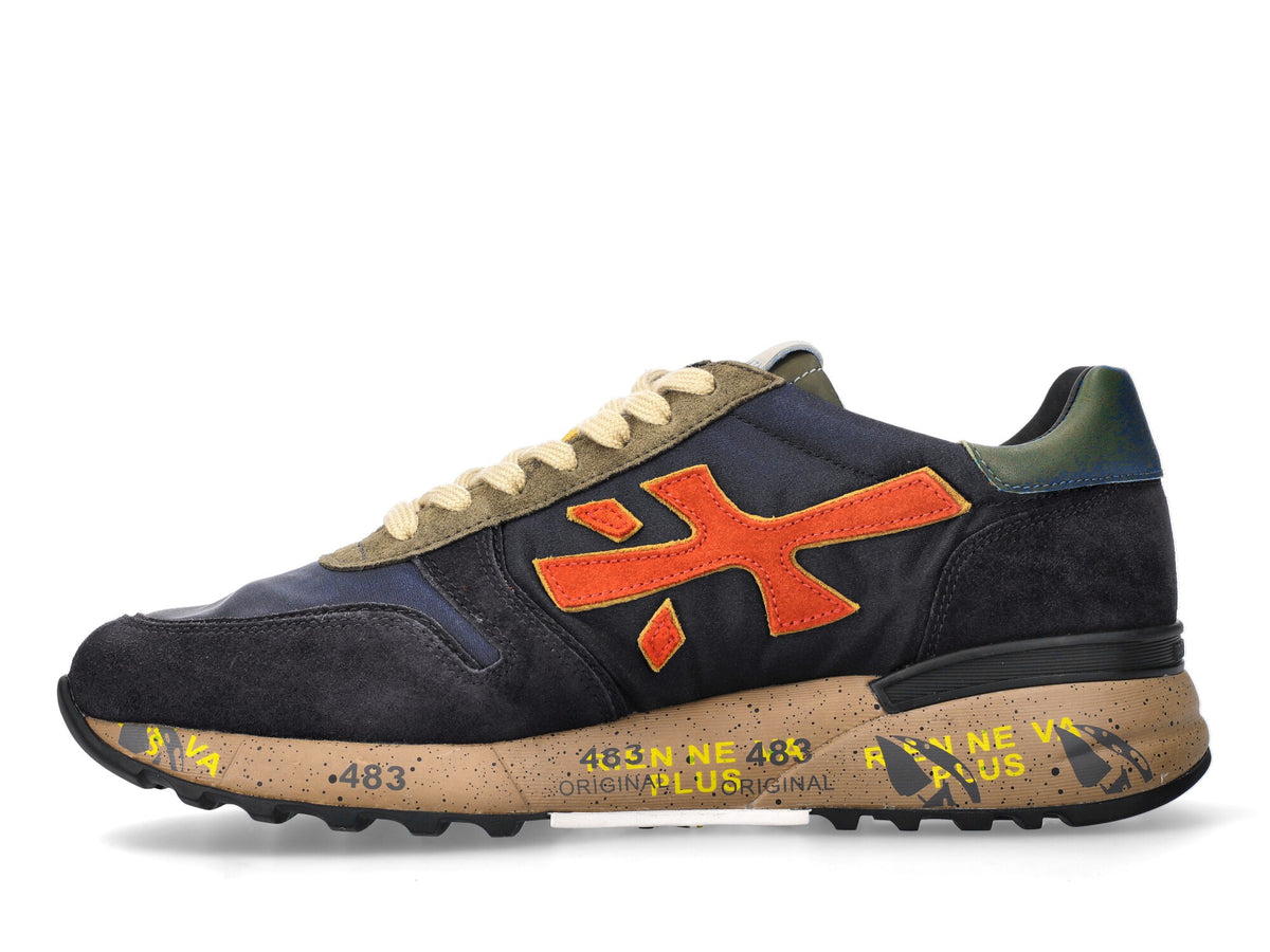 Premiata Mick scarpe sportive camoscio tessuto