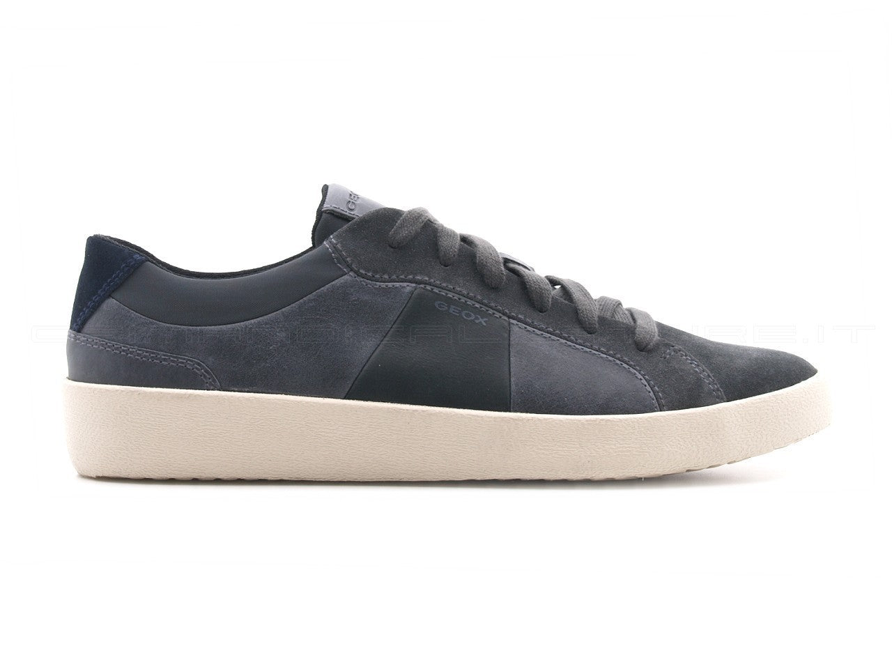 Geox uomo Warley sneakers grigia Grimandi calzature shop